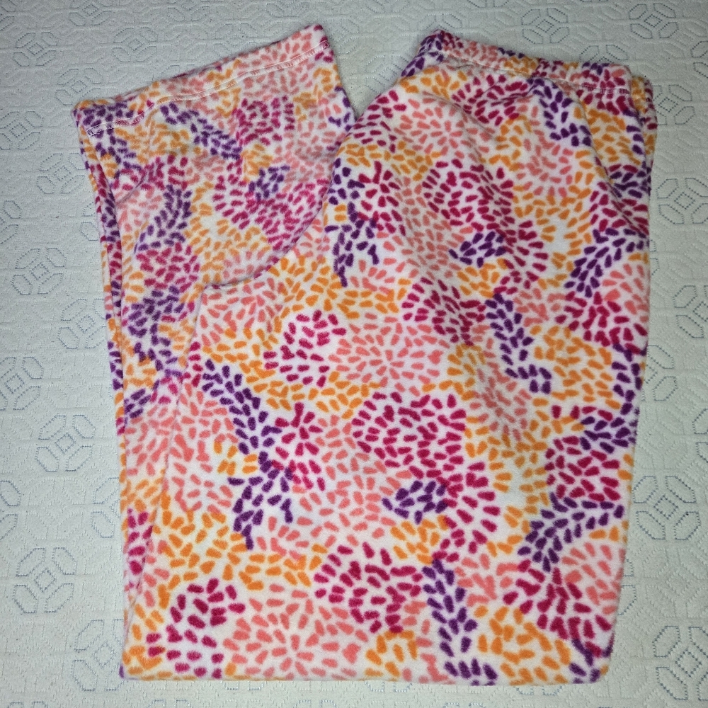 Dearfoams Super Soft Colorful Pajama Pants Long waist=15"-17"